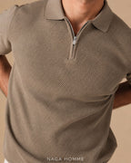 Men's Short sleeve Burgandi polo (MPO144)