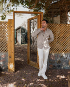 Men's Casual Linen Shirt