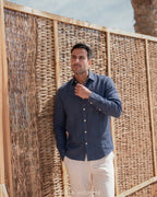 Men's Casual Linen Shirt