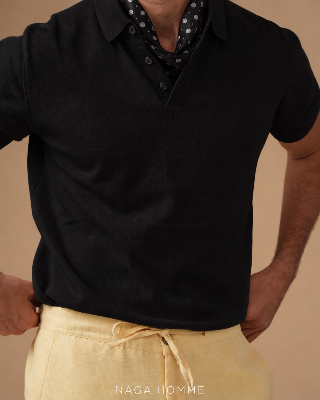 Plain Short Sleeves Polo 141