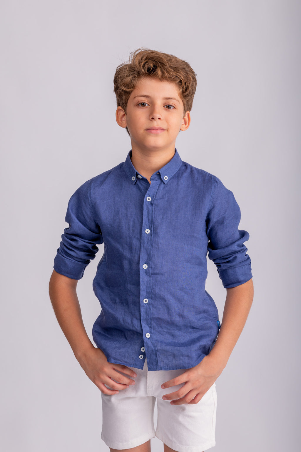Boys Linen Shirt