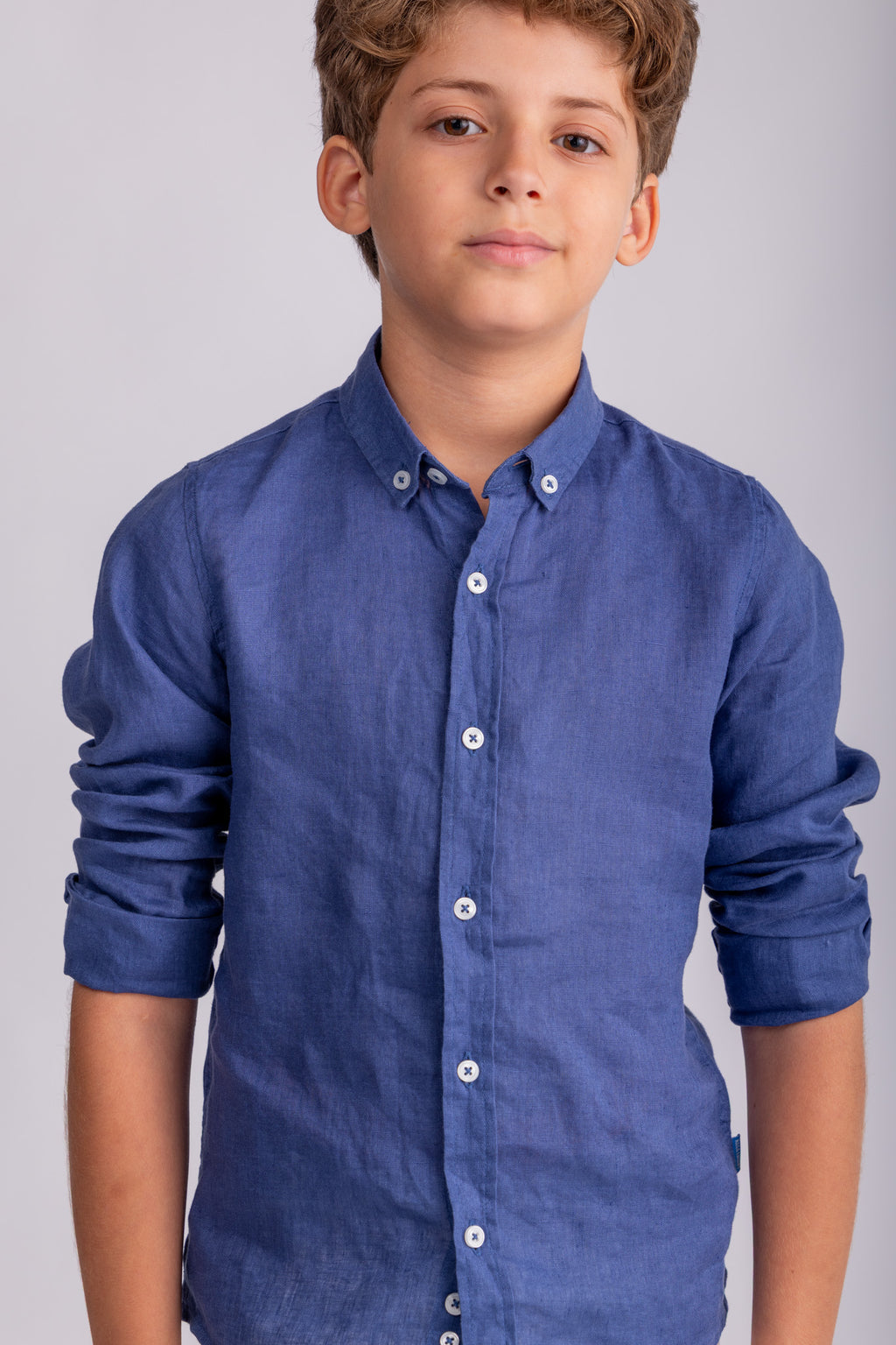 Boys Linen Shirt