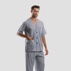 Navy pajamas 2 pieces - MPJCH-93 S - Naga Homme