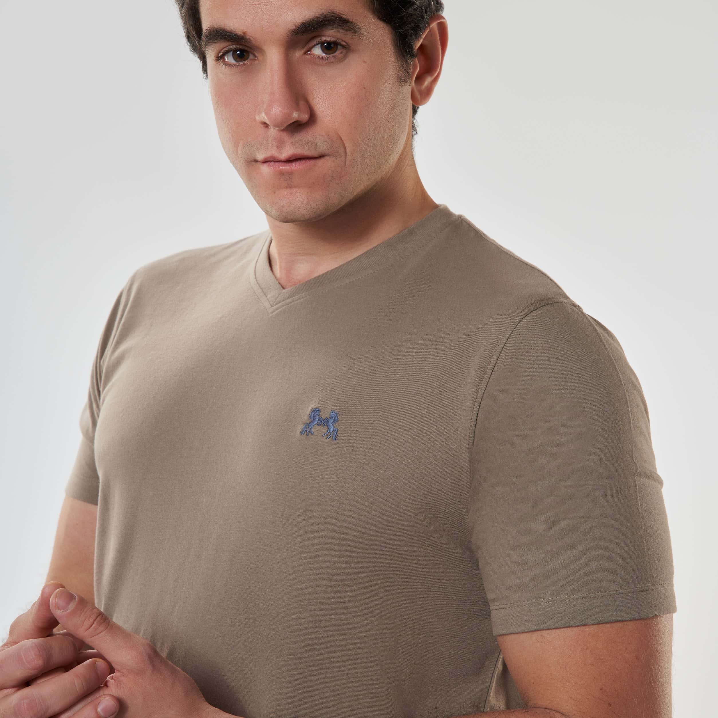 Men’s V-Neck Pajamas - 
MPJH145S - nagahomme