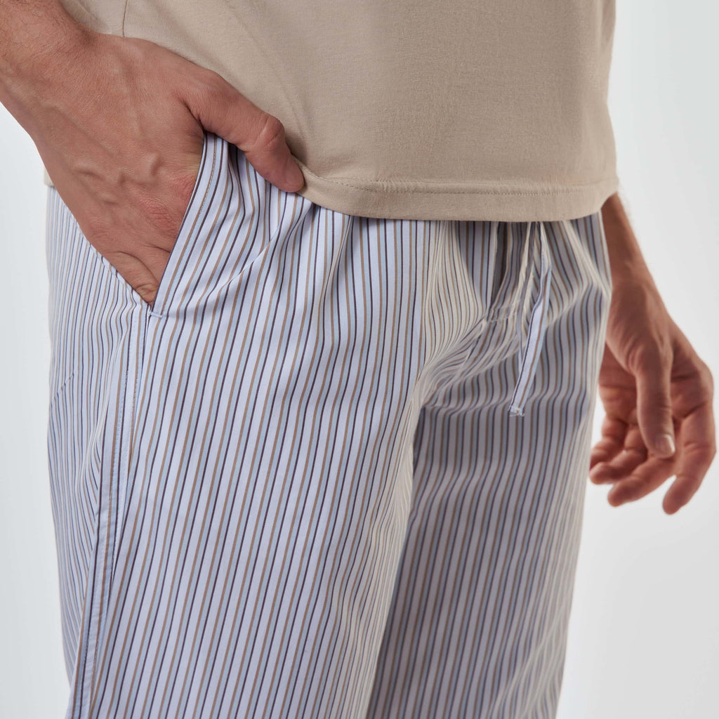 Men’s V-Neck Pajamas - 
MPJH150S - nagahomme