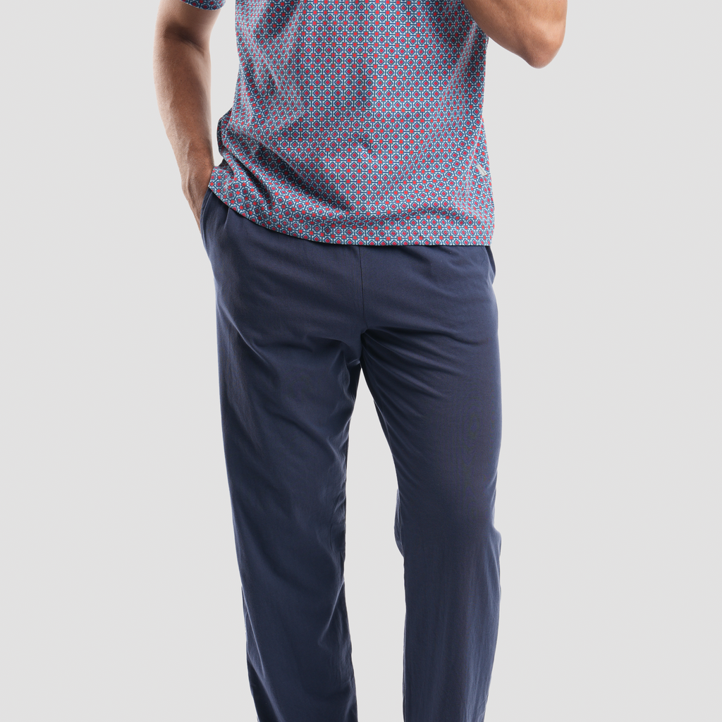 Navy pajamas 2 pieces -MPJH151 S - Naga Homme