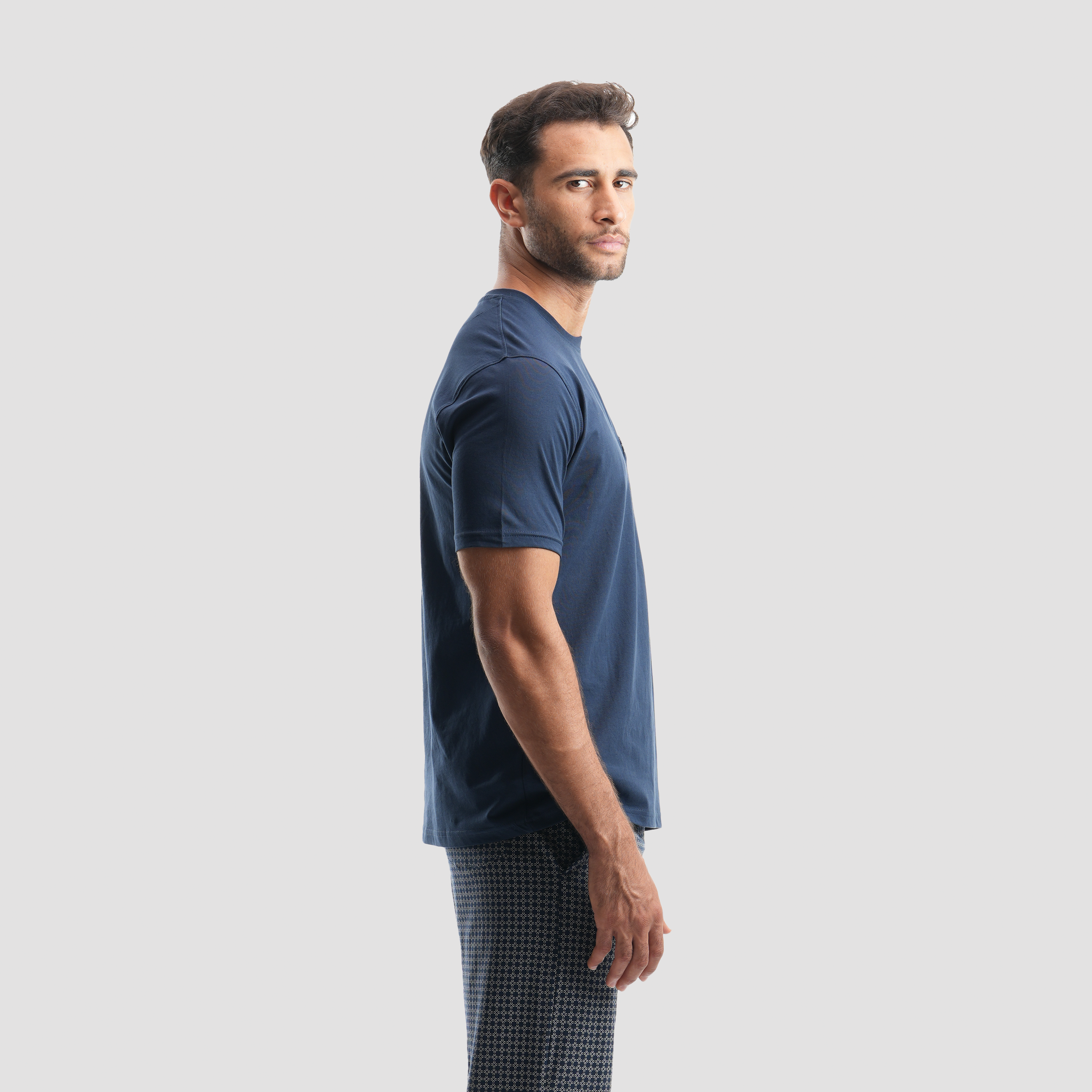Navy pajamas 2 pieces -MPJH160S