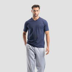 Navy pajama 2 pieces -MPJH168 S