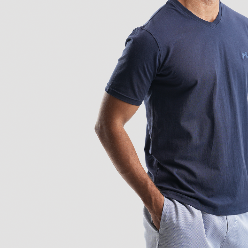 Navy pajama 2 pieces -MPJH168 S - Naga Homme