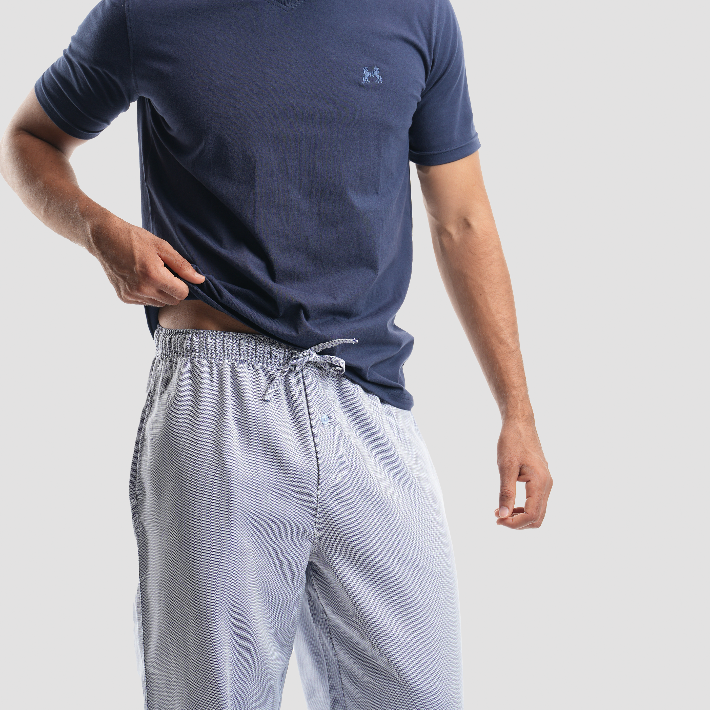 Navy pajama 2 pieces -MPJH168 S - Naga Homme