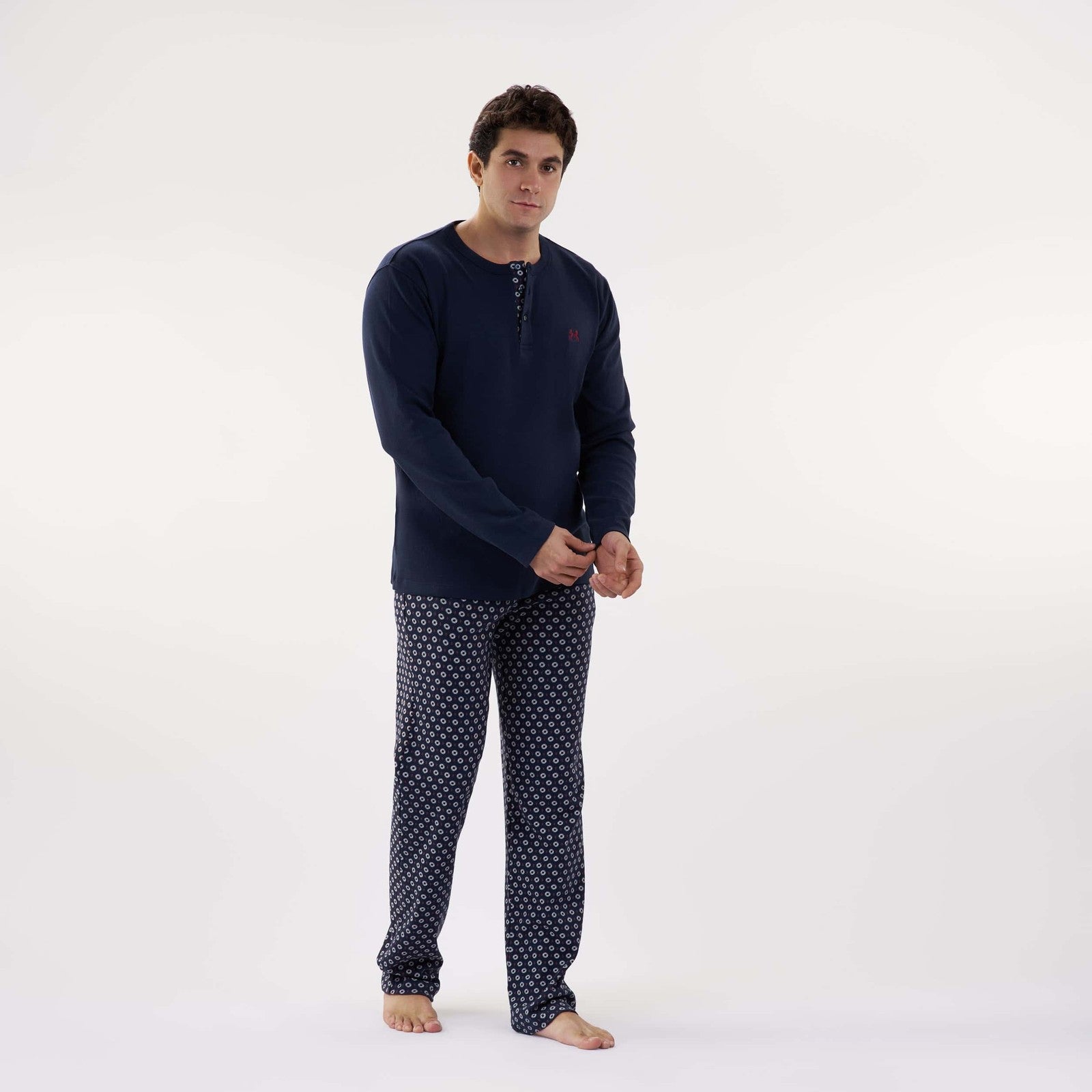 Navy Pajama Jill L.S(99) - nagahomme Main image