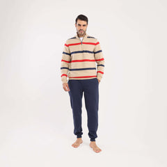 Stripe Long Sleeve Pajama - MPJL101 - nagahomme