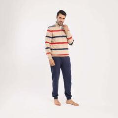 Stripe Long Sleeve Pajama - MPJL101 - nagahomme