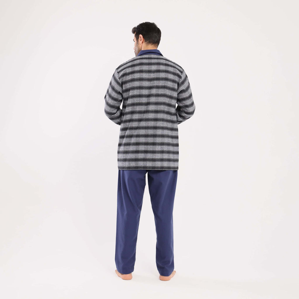 Black*grey Checks  Classic Pajama(132) - nagahomme