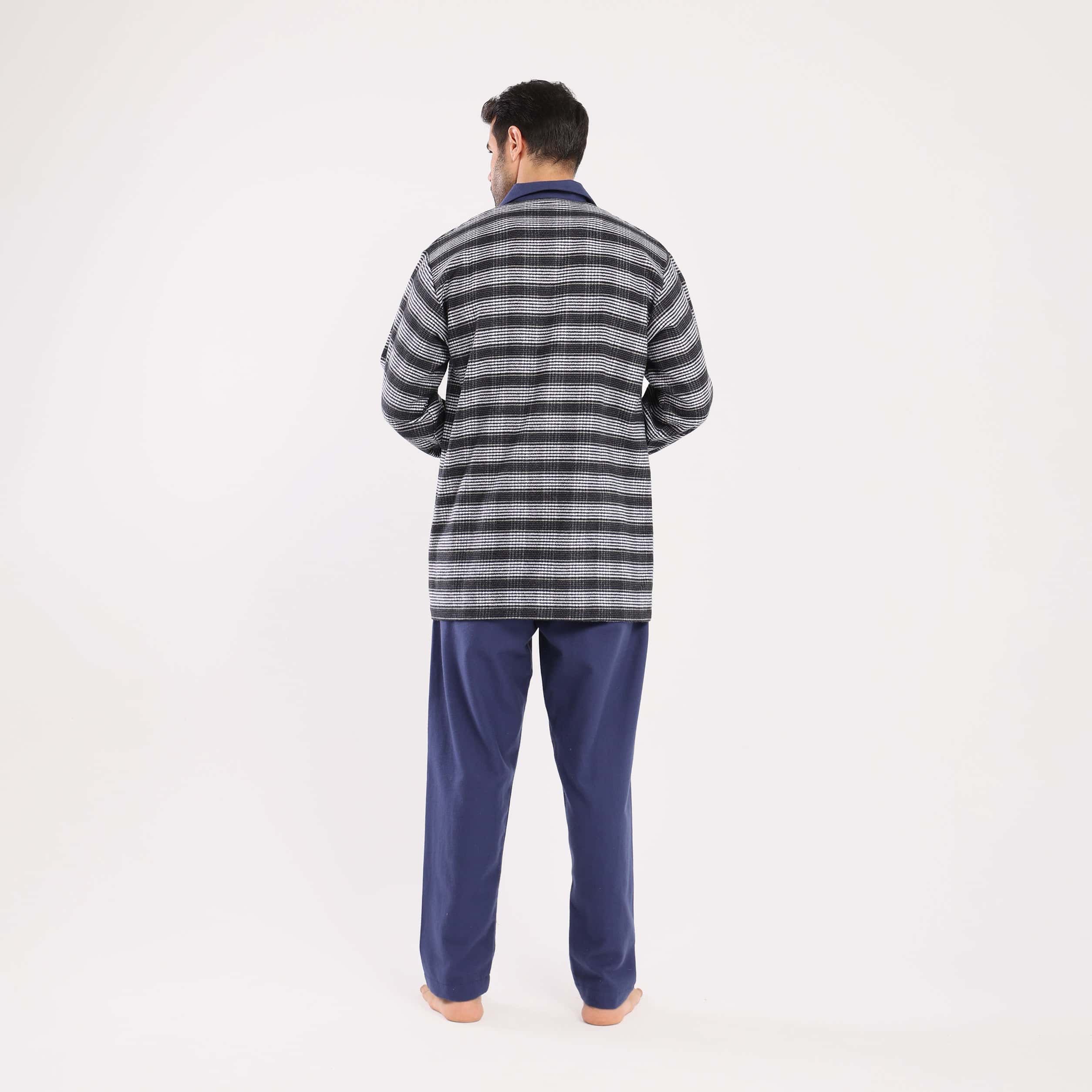 Black*grey Checks  Classic Pajama(132) - nagahomme
