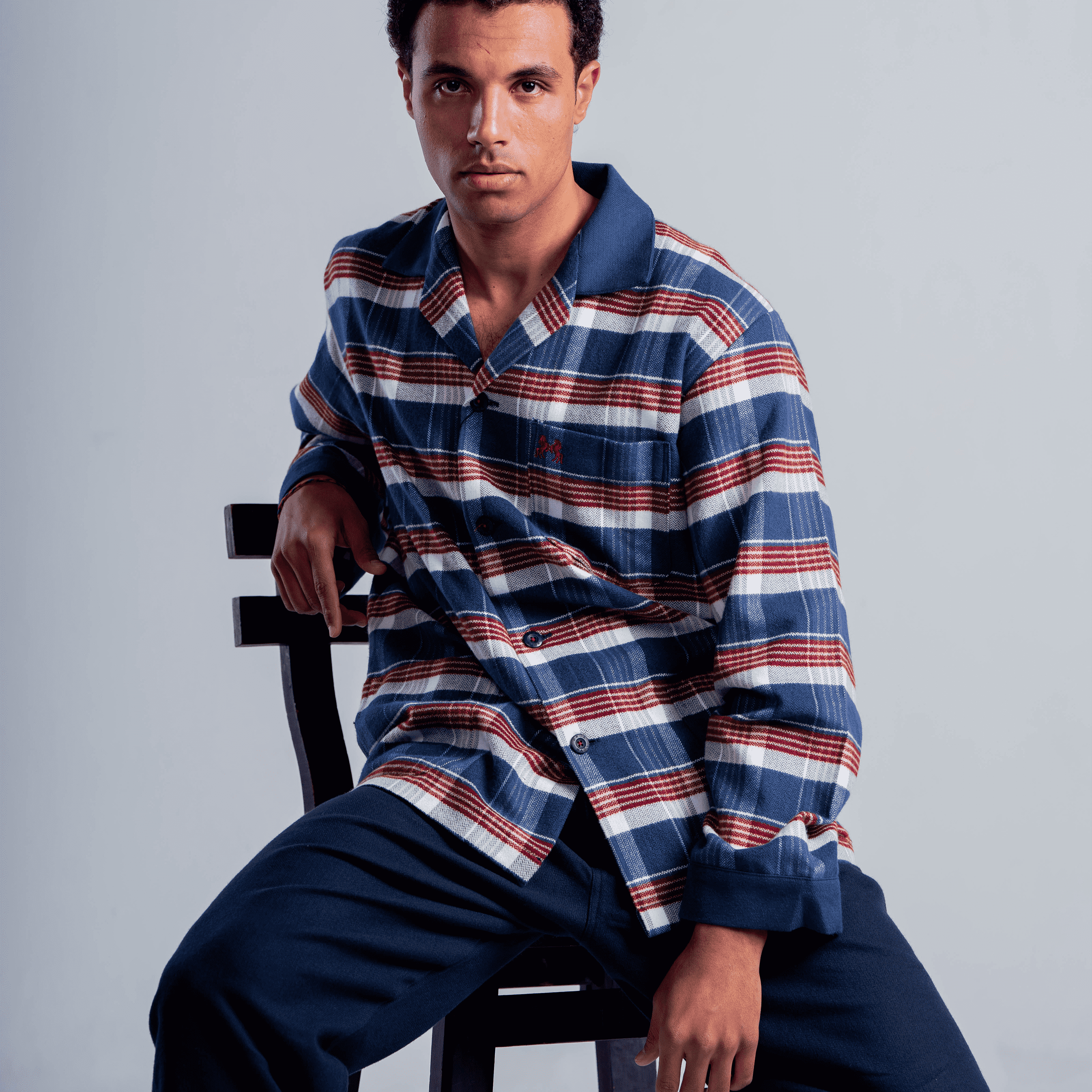 Men Pajama - MPJLC141 W - nagahomme