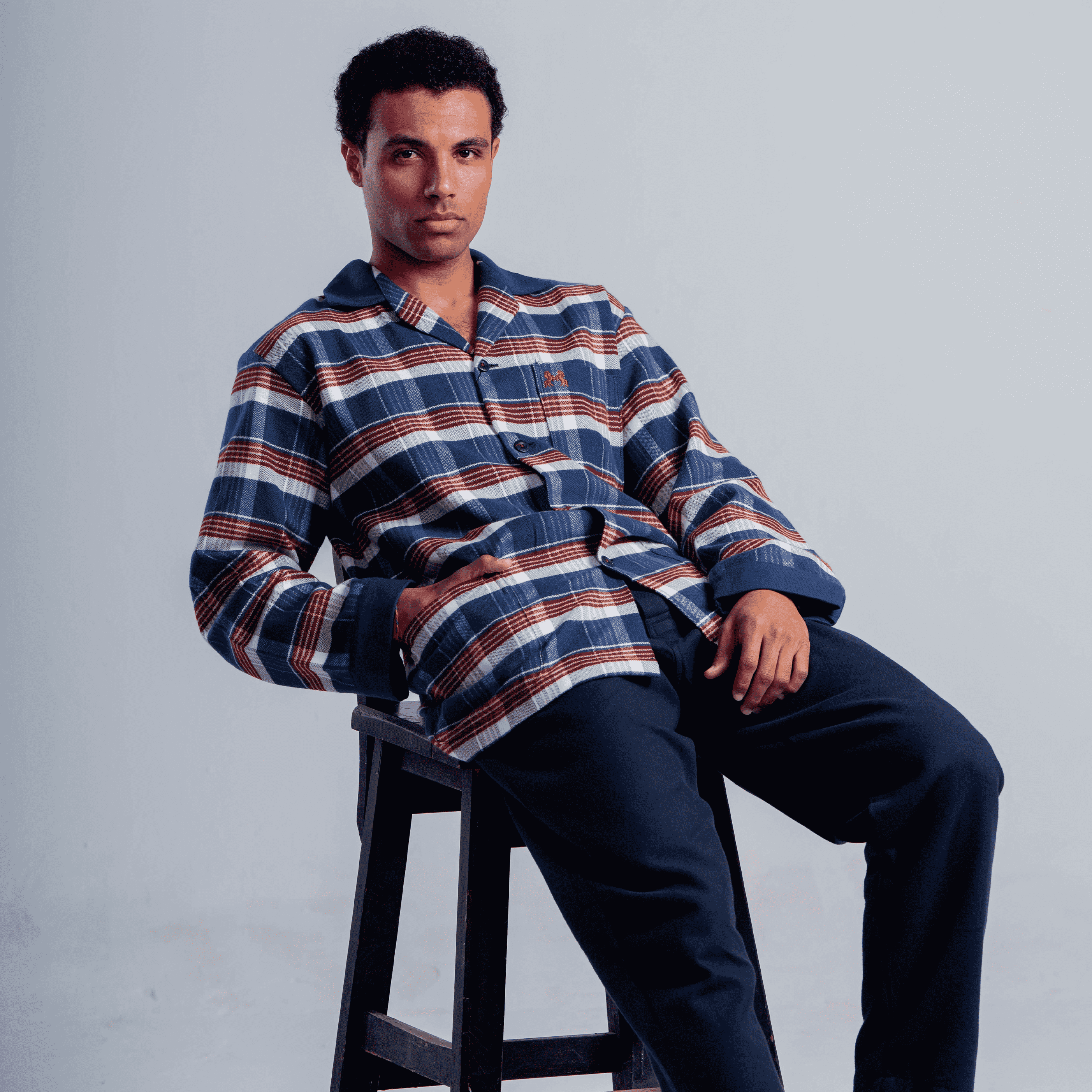 Men Pajama - MPJLC141 W - nagahomme