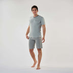 Men’s V-Neck Short Pajamas - 
MPJS-38S - nagahomme