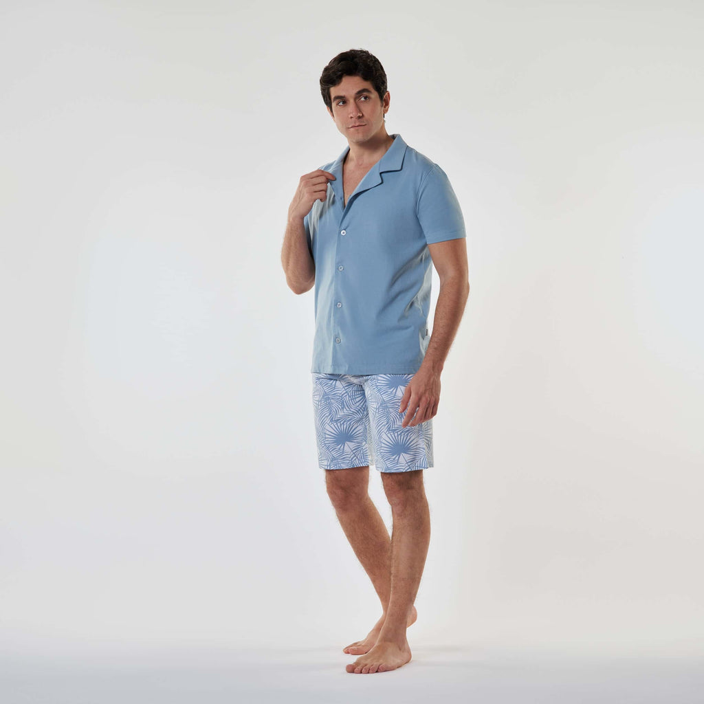 Men’s Short Pajamas - 
MPJS-51S - nagahomme