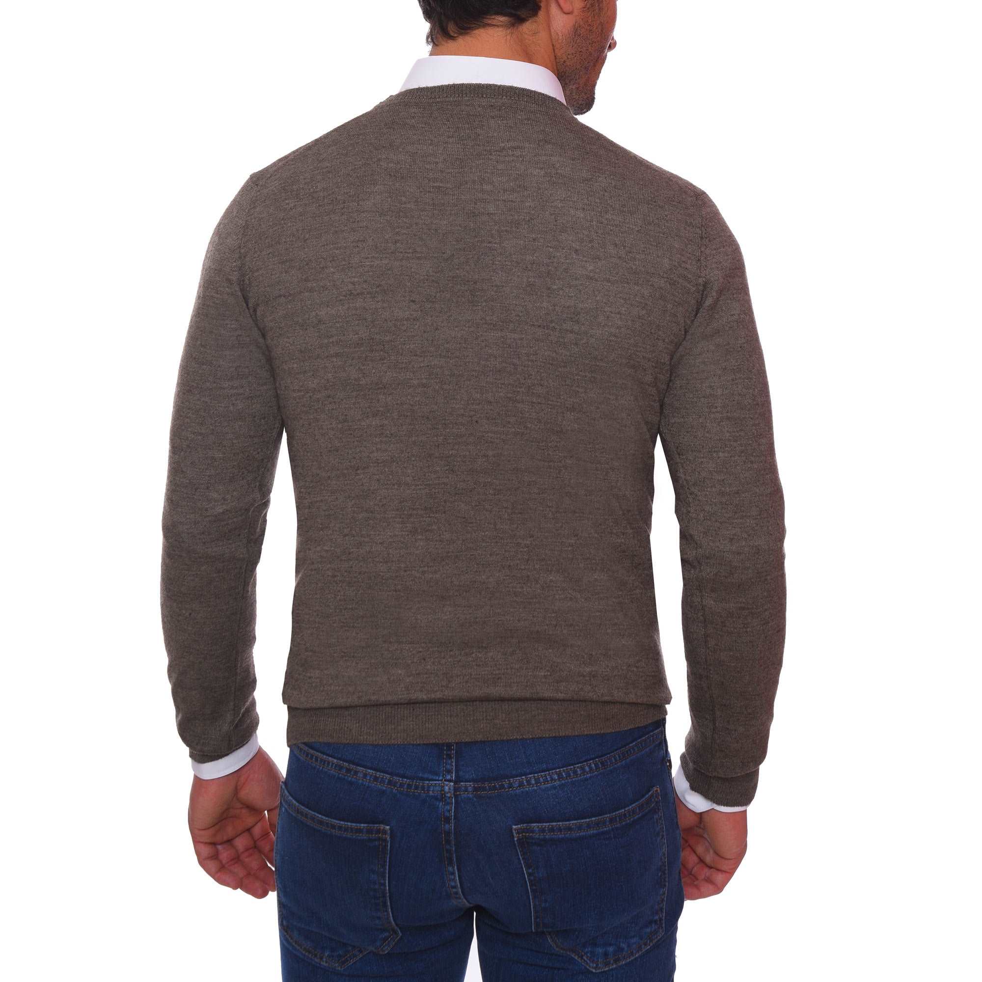Brown Basic Pullover(mplbsc-05)