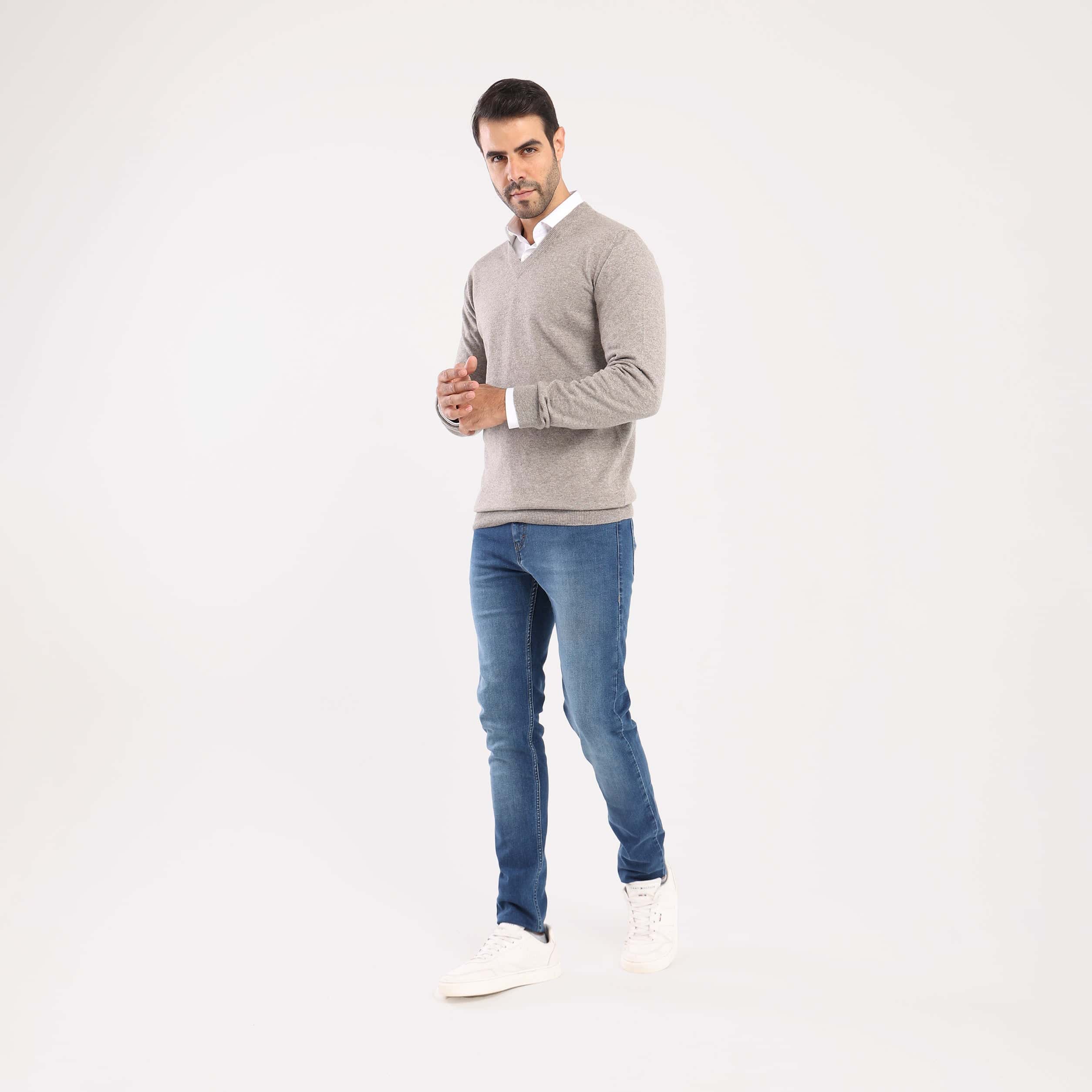 Cafe V-Neck Pullover(13) - nagahomme