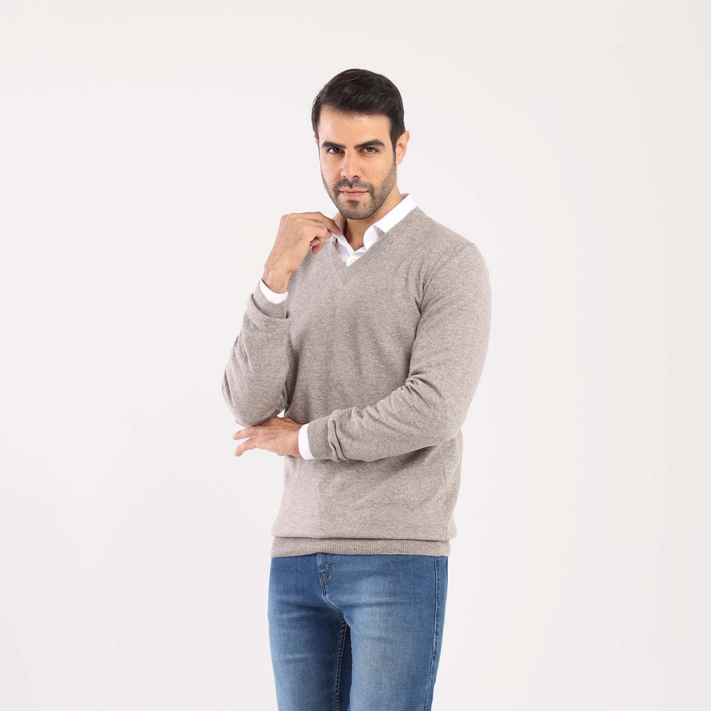 Cafe V-Neck Pullover(13) - nagahomme