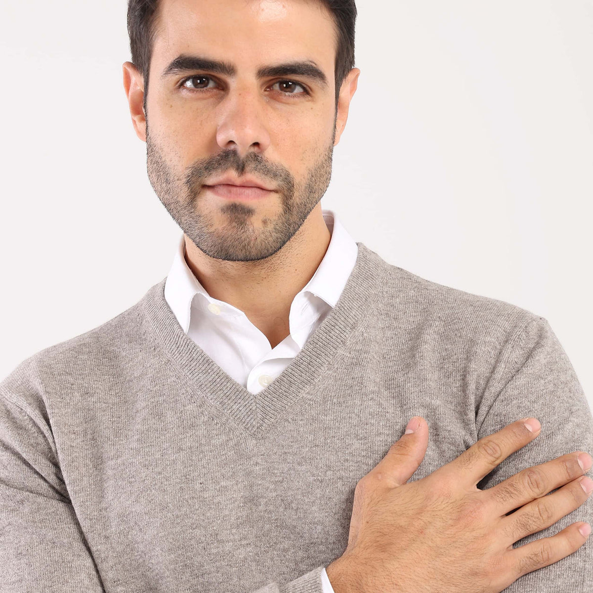 Cafe V-Neck Pullover(13) - nagahomme