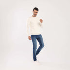 Off White V-Neck Pullover(13) - nagahomme