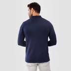 Navy Pullover Basic Long Sleeve - MPLBSC-86 - nagahomme