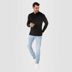 Black Pullover Basic Long Sleeve - MPLBSC-86 - nagahomme