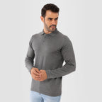 Grey Pullover Basic Long Sleeve - MPLBSC-86 - nagahomme