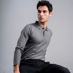 Grey Pullover Basic Long Sleeve - MPLBSC-86 - nagahomme