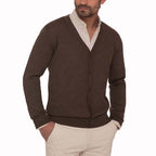 BROWN CARDIGAN (01) - nagahomme
