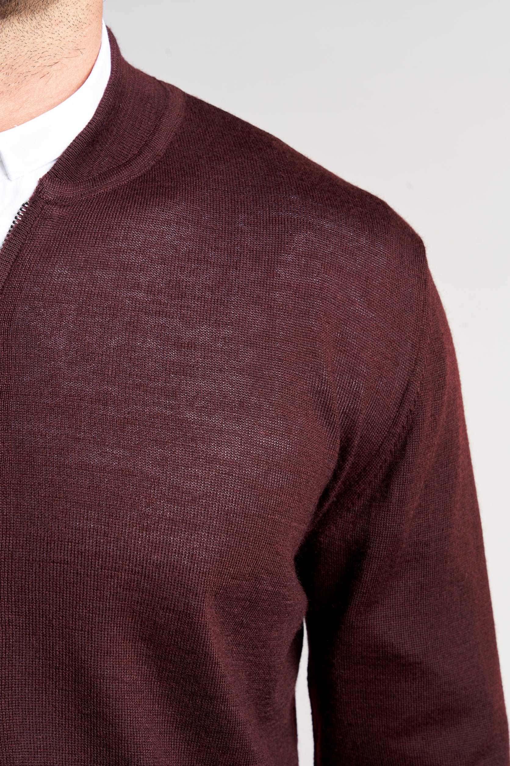 Dark Bordeux Pullover(21) Secondary image