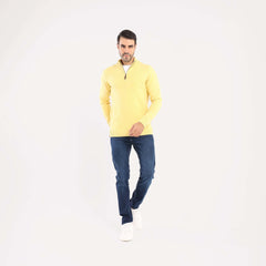 Yellow Pullover Mock Neck(26) - nagahomme