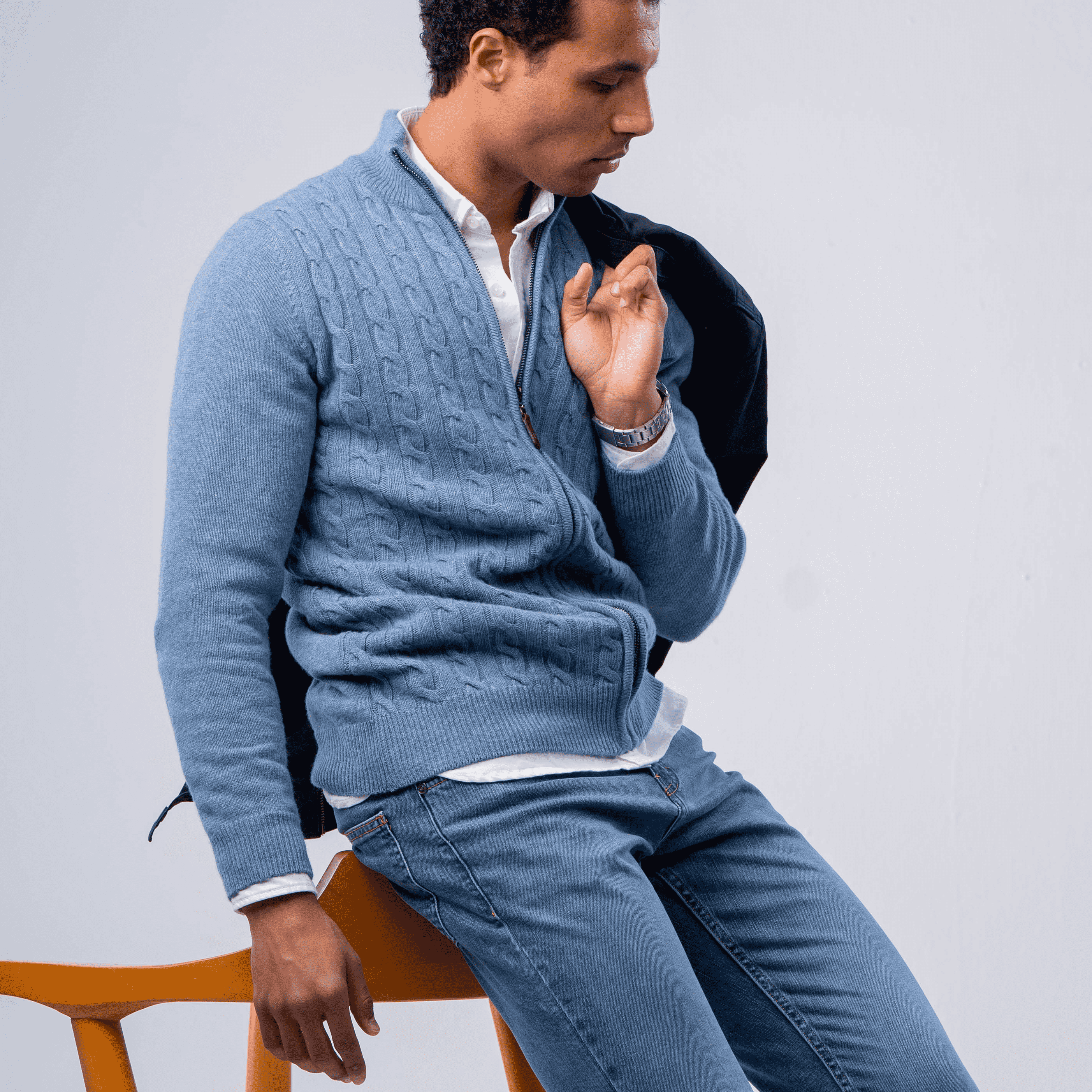 Half Zip Pullover MPLJKC-11 - nagahomme