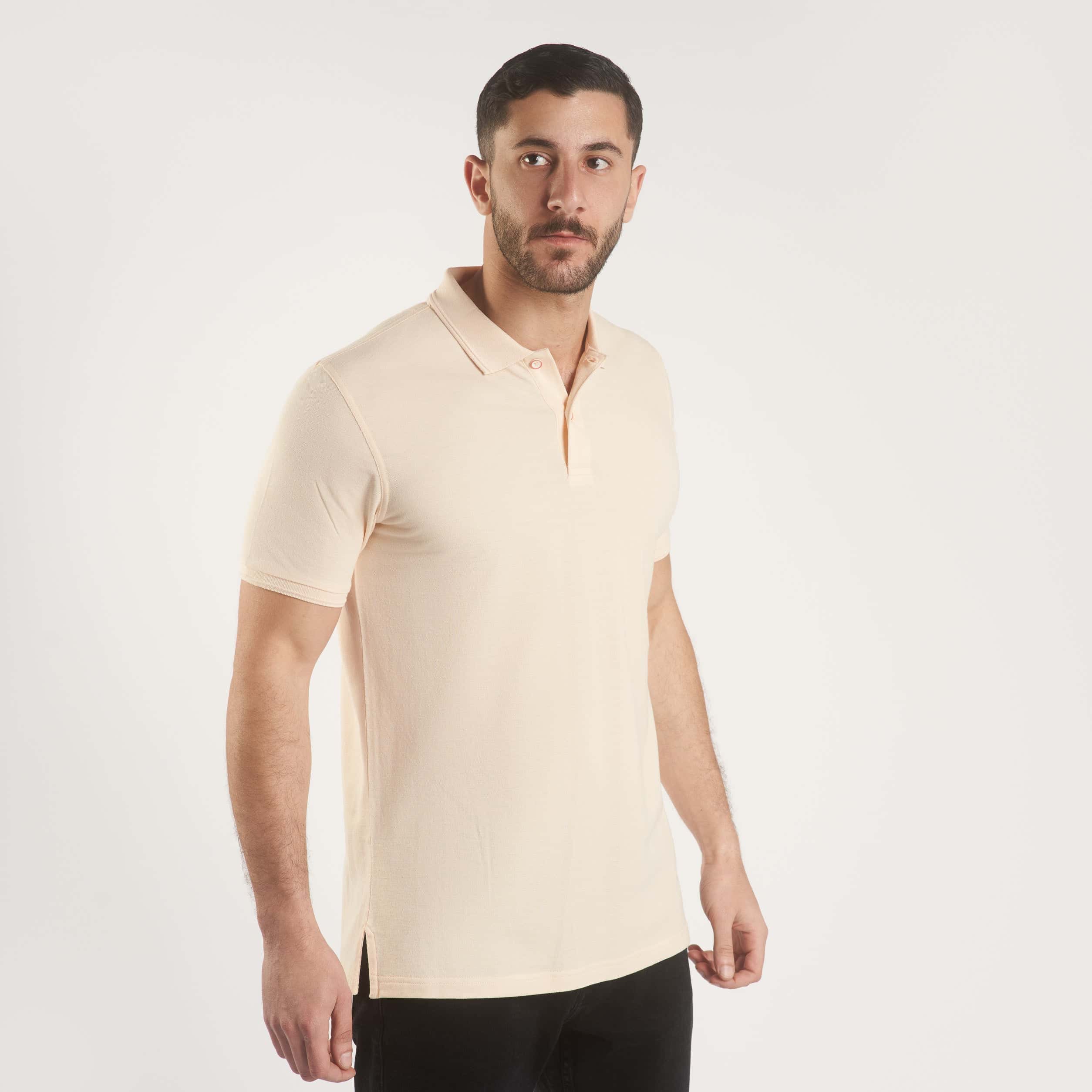 plain-short-sleeves-polo(100) - nagahomme Main image