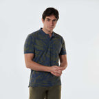Men’s Leaves Polo - 
MPO-69S - nagahomme