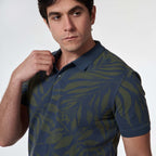 Men’s Leaves Polo - 
MPO-69S - nagahomme