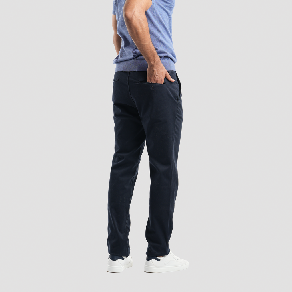 Navy Pants Gabardine(174) - Naga Homme