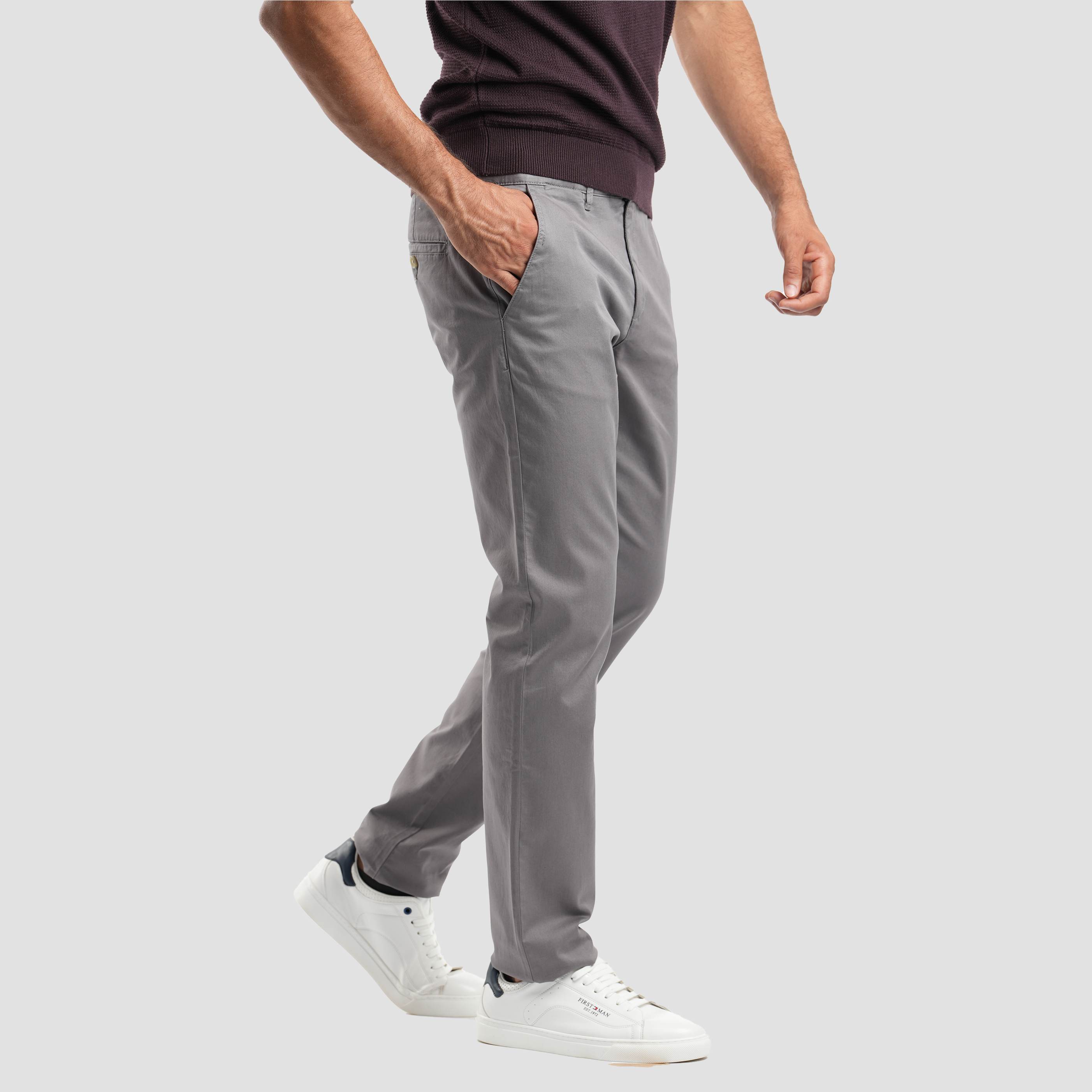 Stone Gabardine Pants (Mpt175)