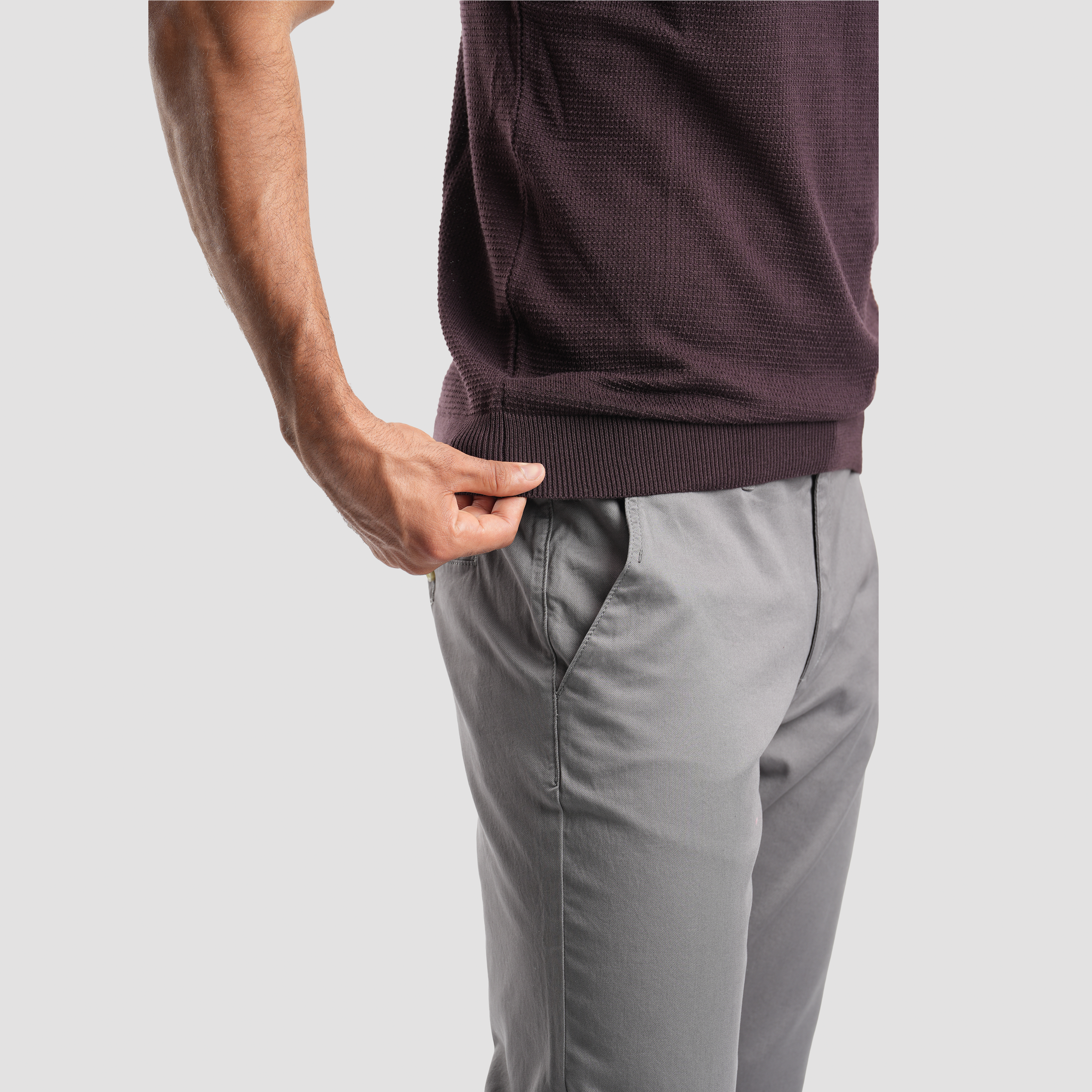 Stone Gabardine Pants (Mpt175)