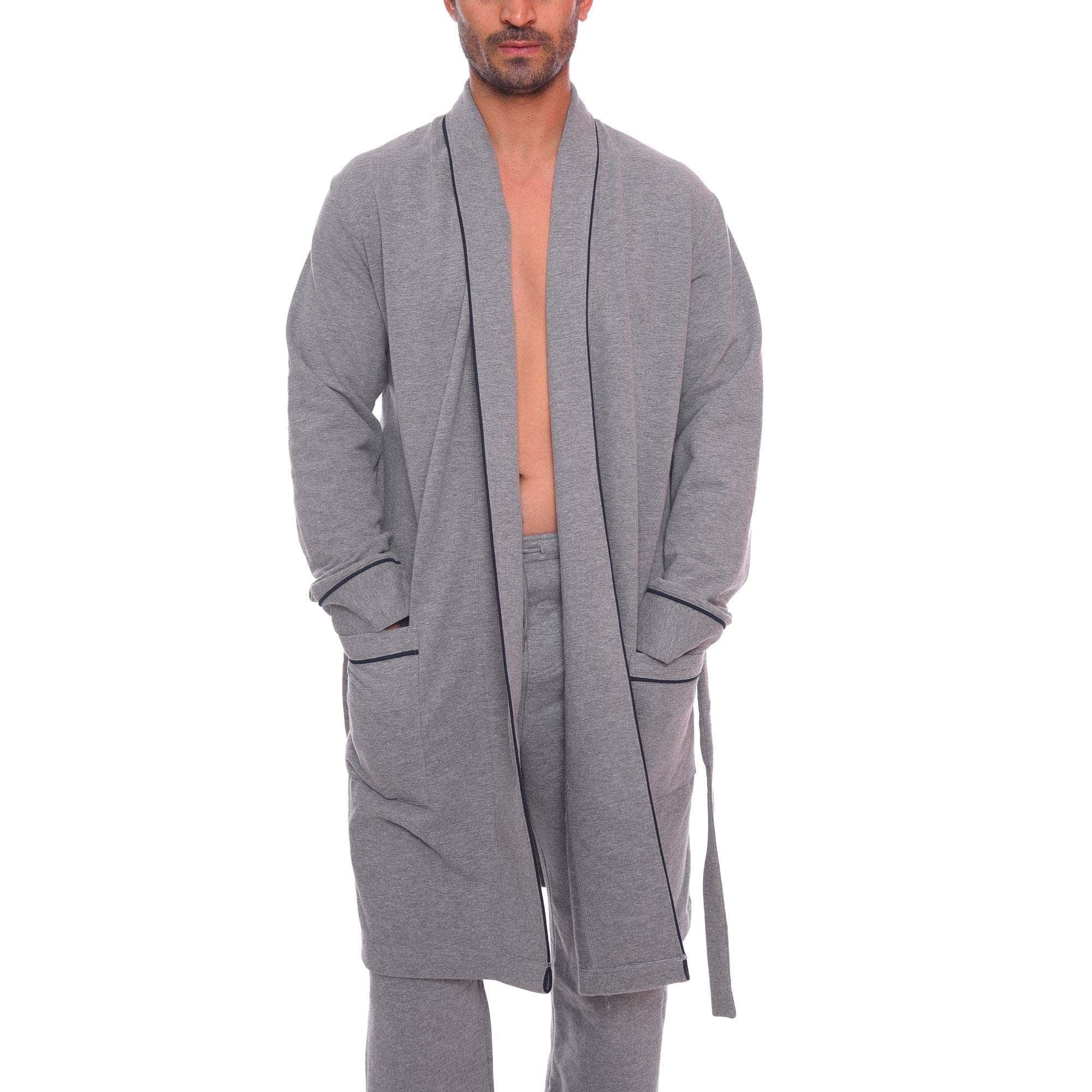 Grey Men pajama robe Main image