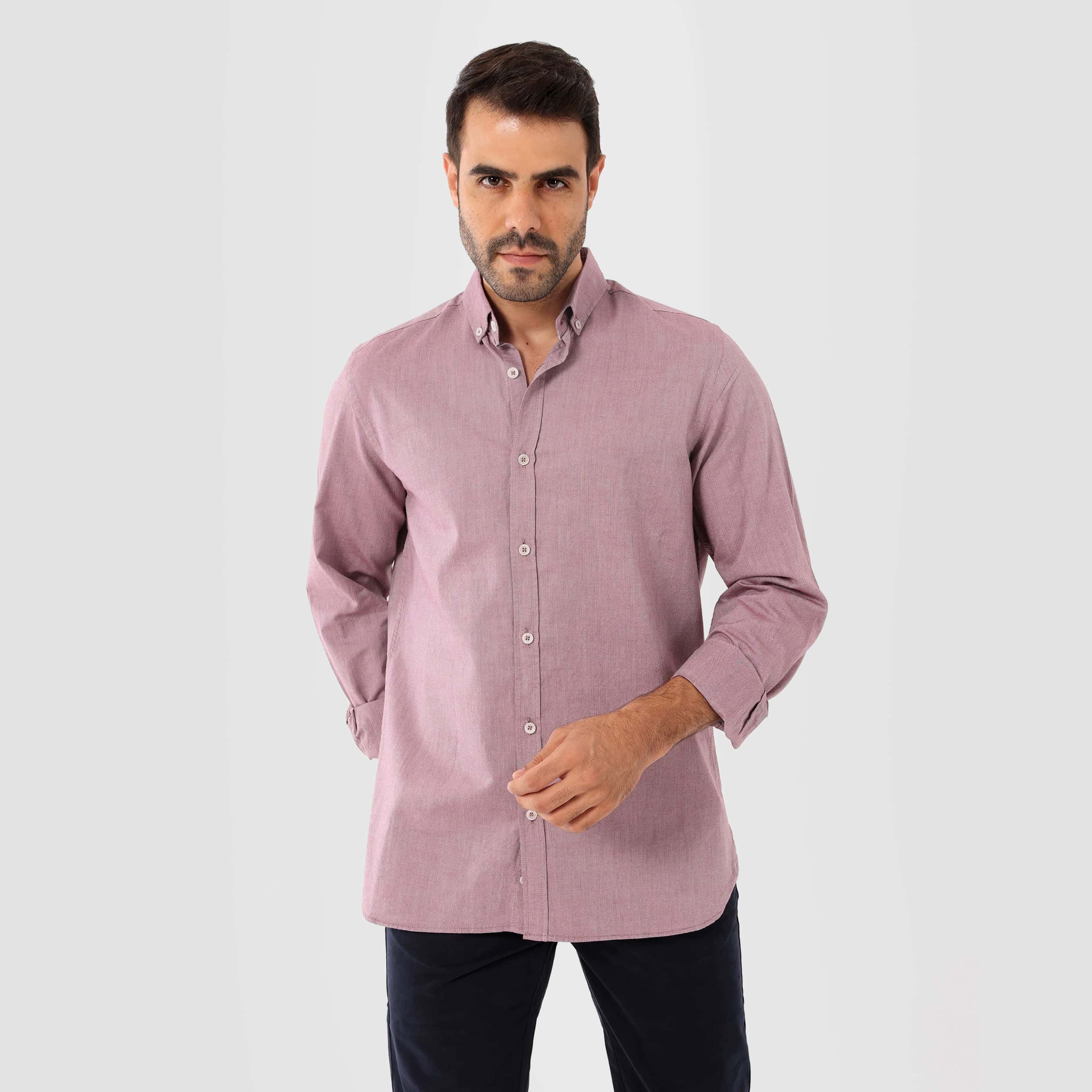 Casual Modern Fit Shirt ( MSH007 ) - nagahomme