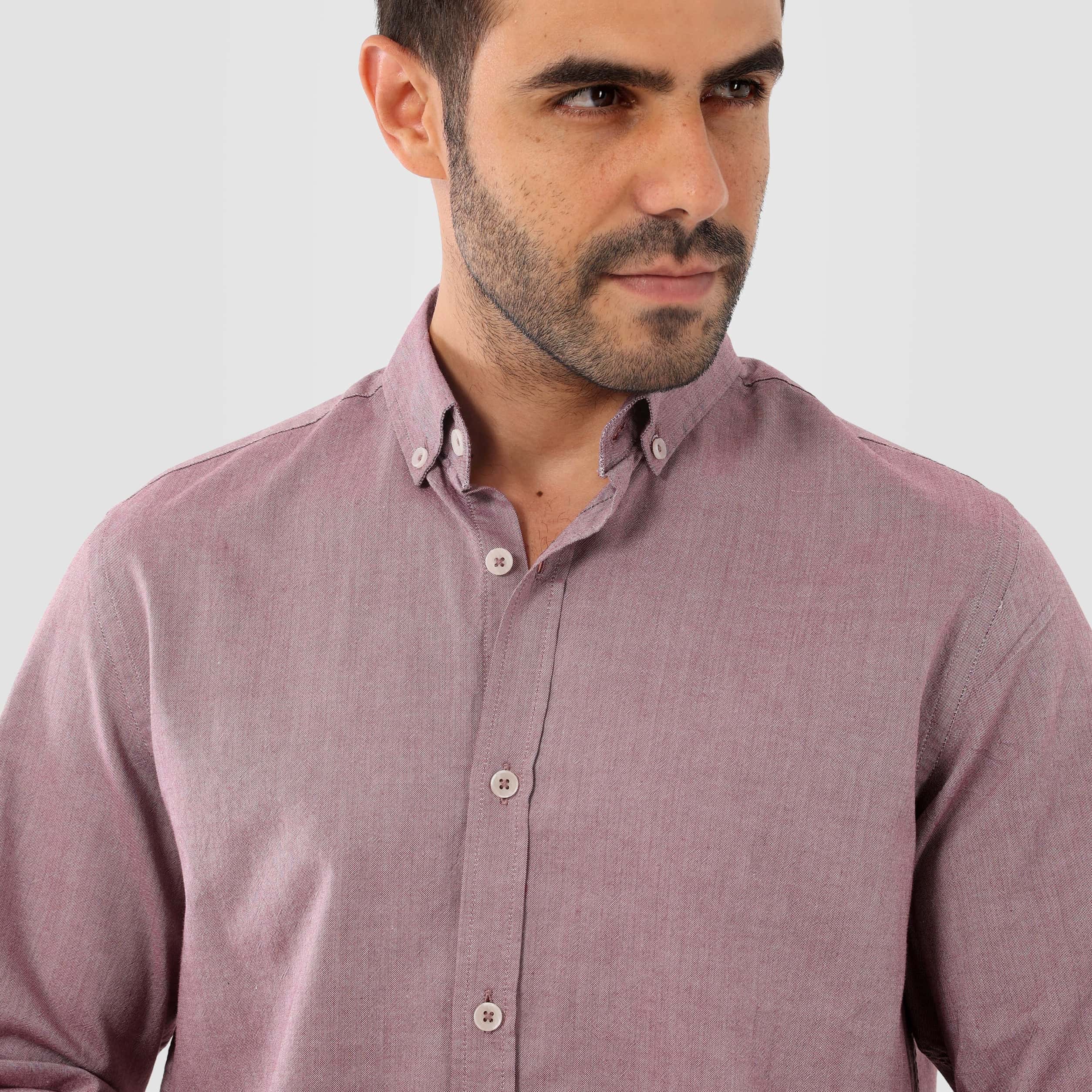 Casual Modern Fit Shirt ( MSH007 ) - nagahomme