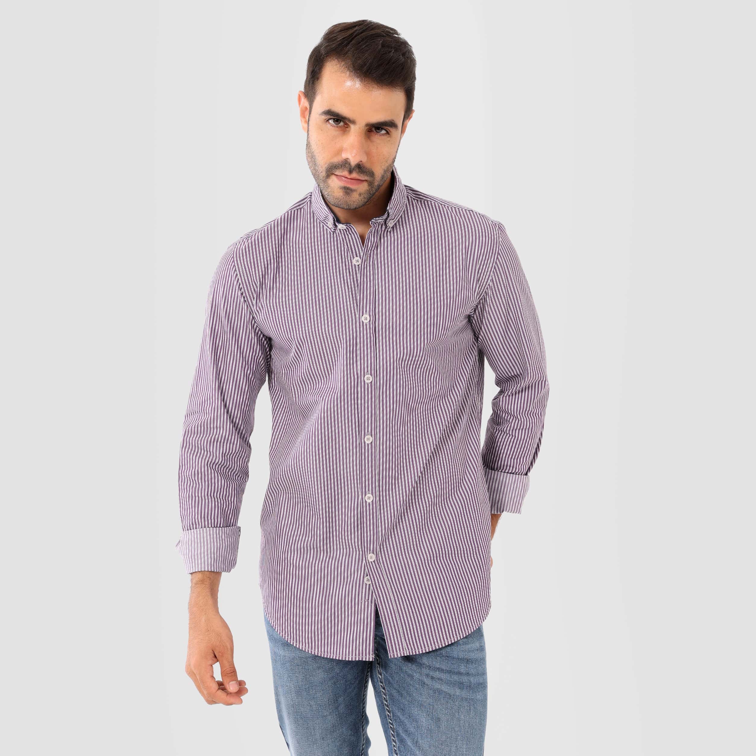 Slim Fit Casual Shirt - MSH008 - nagahomme Main image
