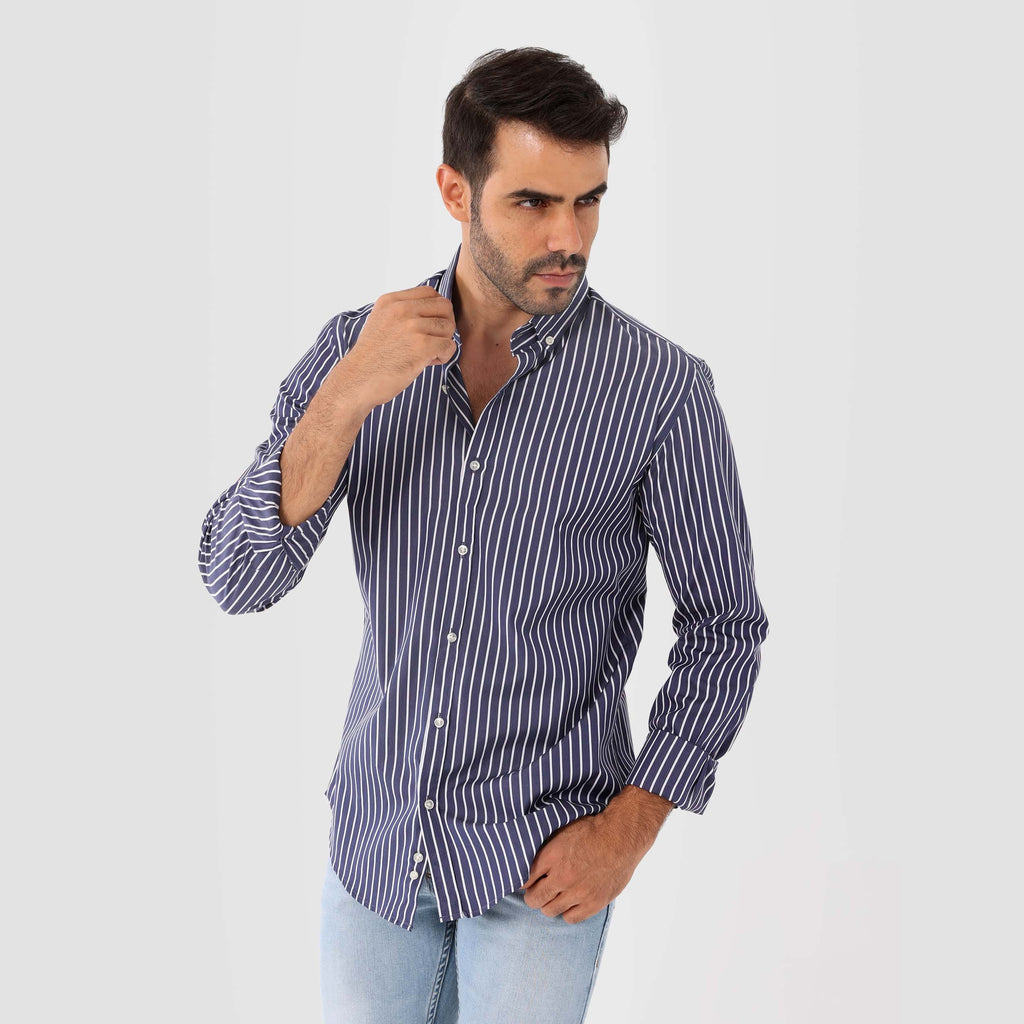 Stripe Shirt - MSH009 - nagahomme