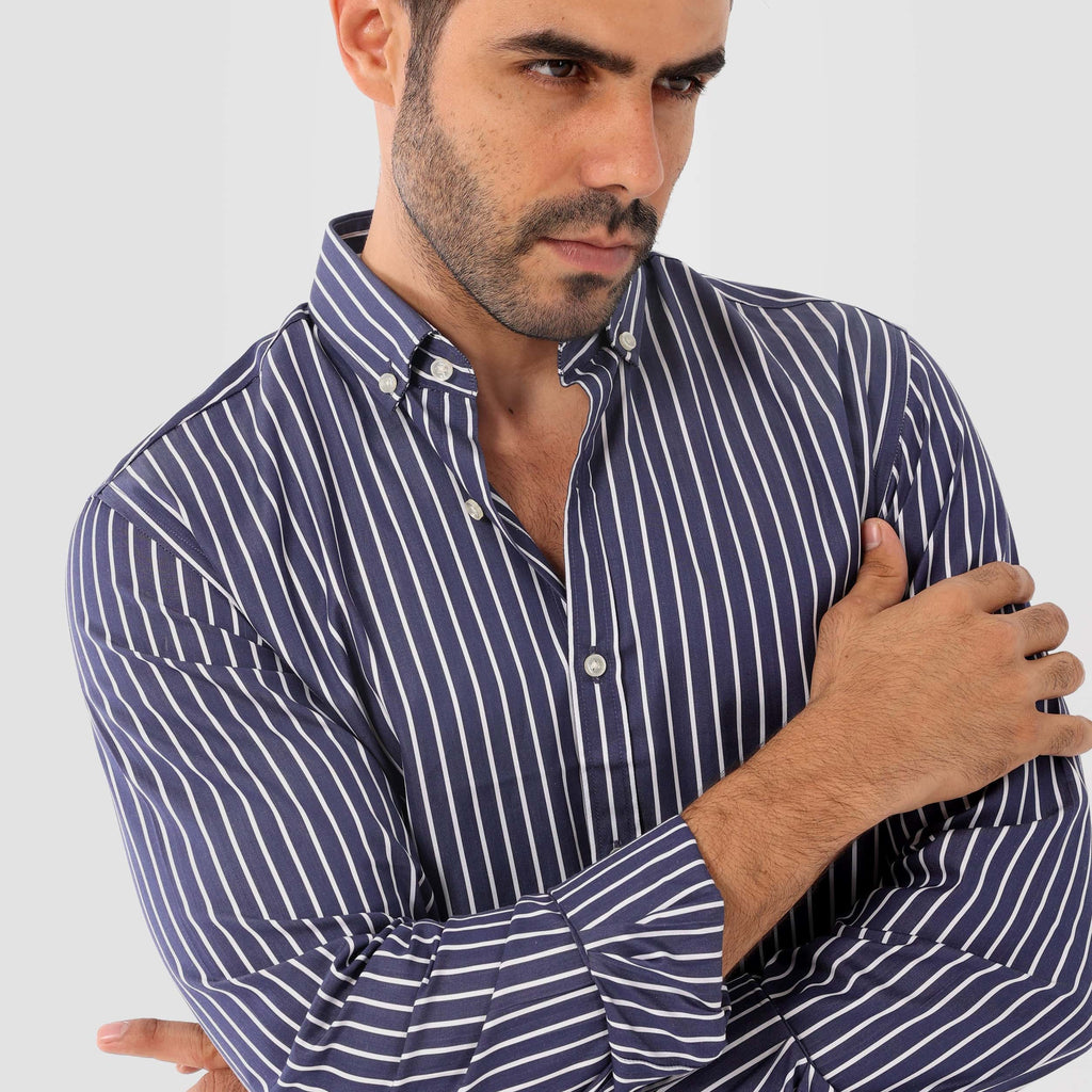 Stripe Shirt - MSH009 - nagahomme