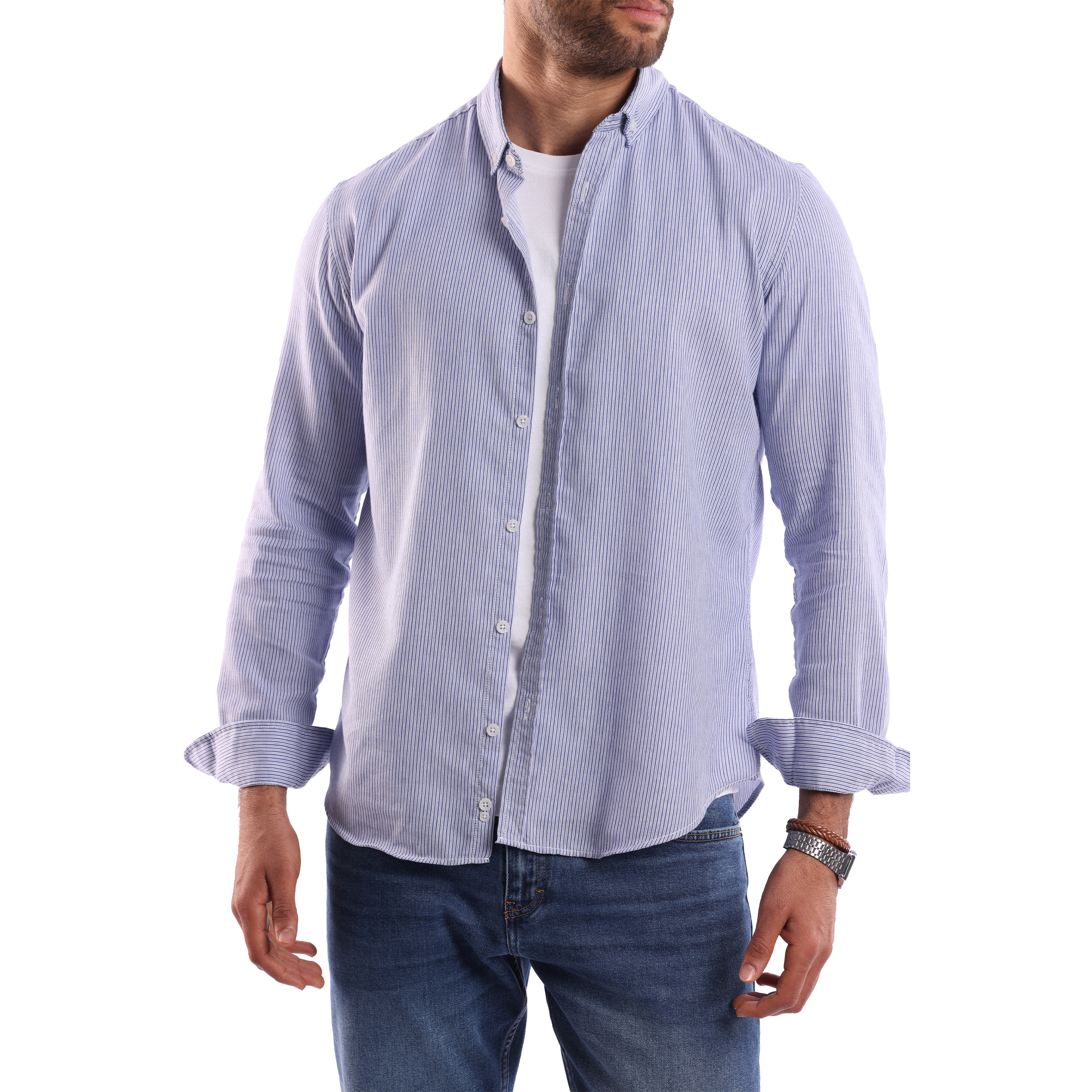 Casual Modern Fit Shirt - MSH092 - nagahomme