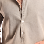 Light Beige Oxford Shirt - MSH776 - nagahomme